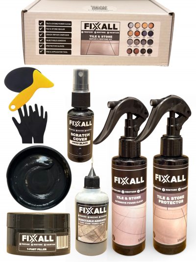 Fixxall Tile And Stone Restoration & Repair Kit – Ready Mixed