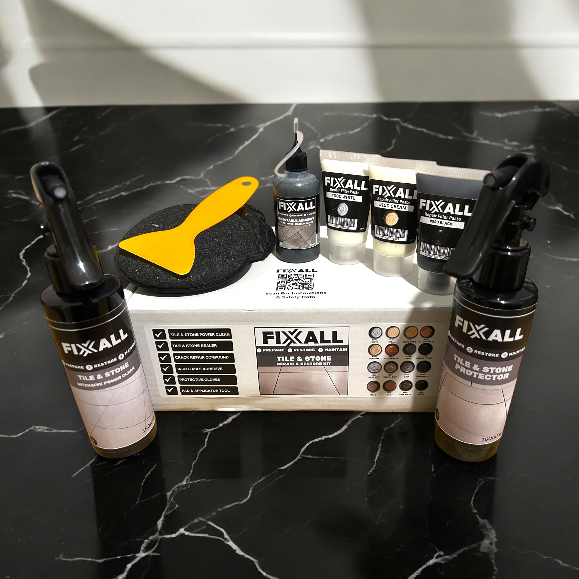 Fixxall Tile & Stone Repair & Restoration Kit - Image 12