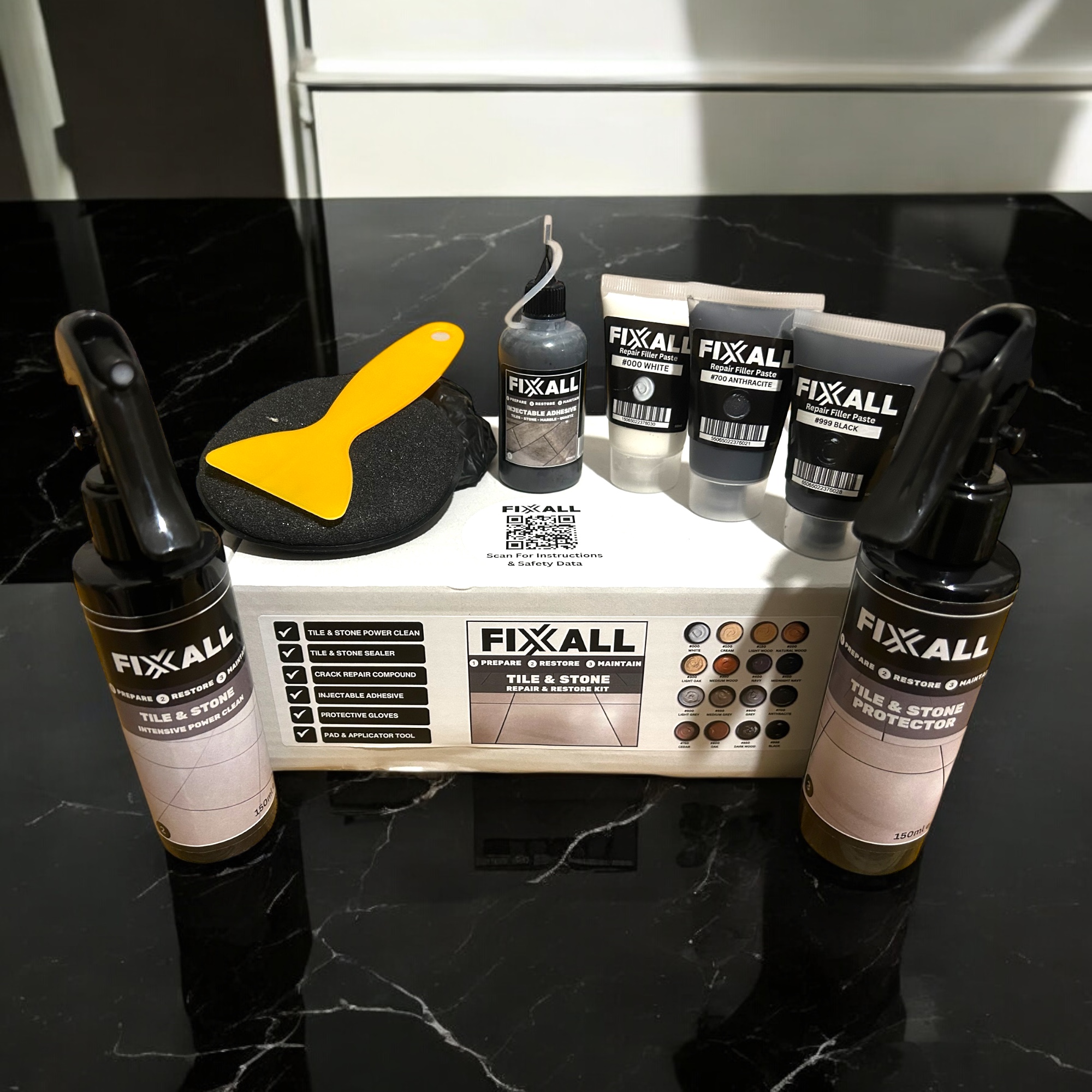 Fixxall Tile & Stone Repair & Restoration Kit - Image 11