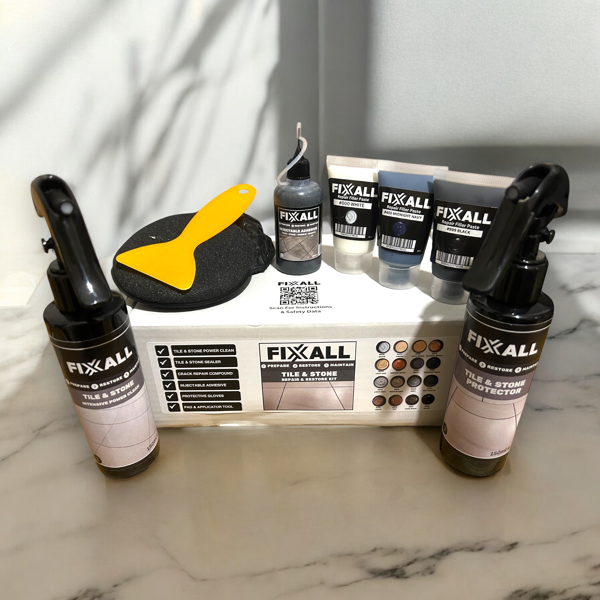 Fixxall Tile & Stone Repair & Restoration Kit - Image 8