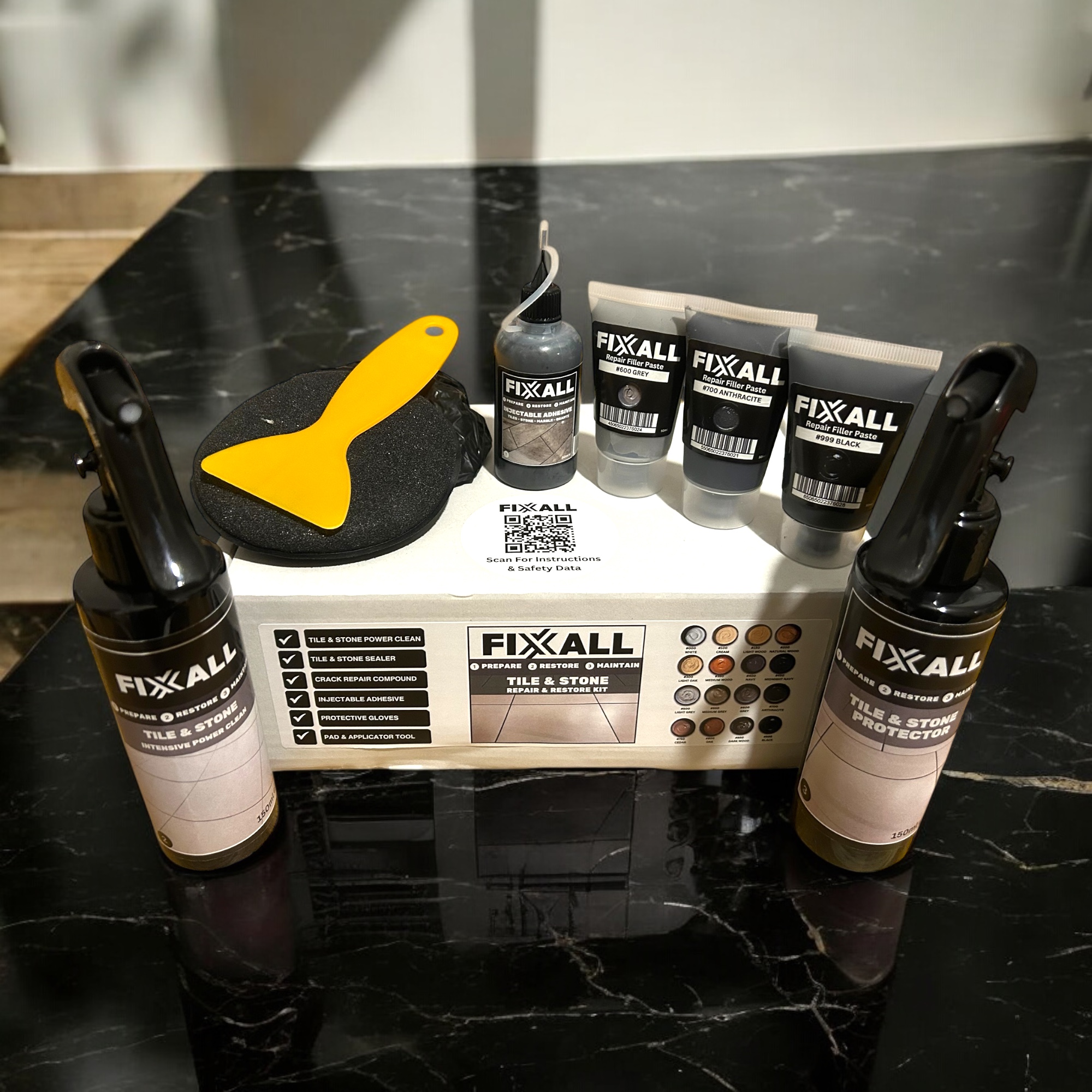 Fixxall Tile & Stone Repair & Restoration Kit - Image 6