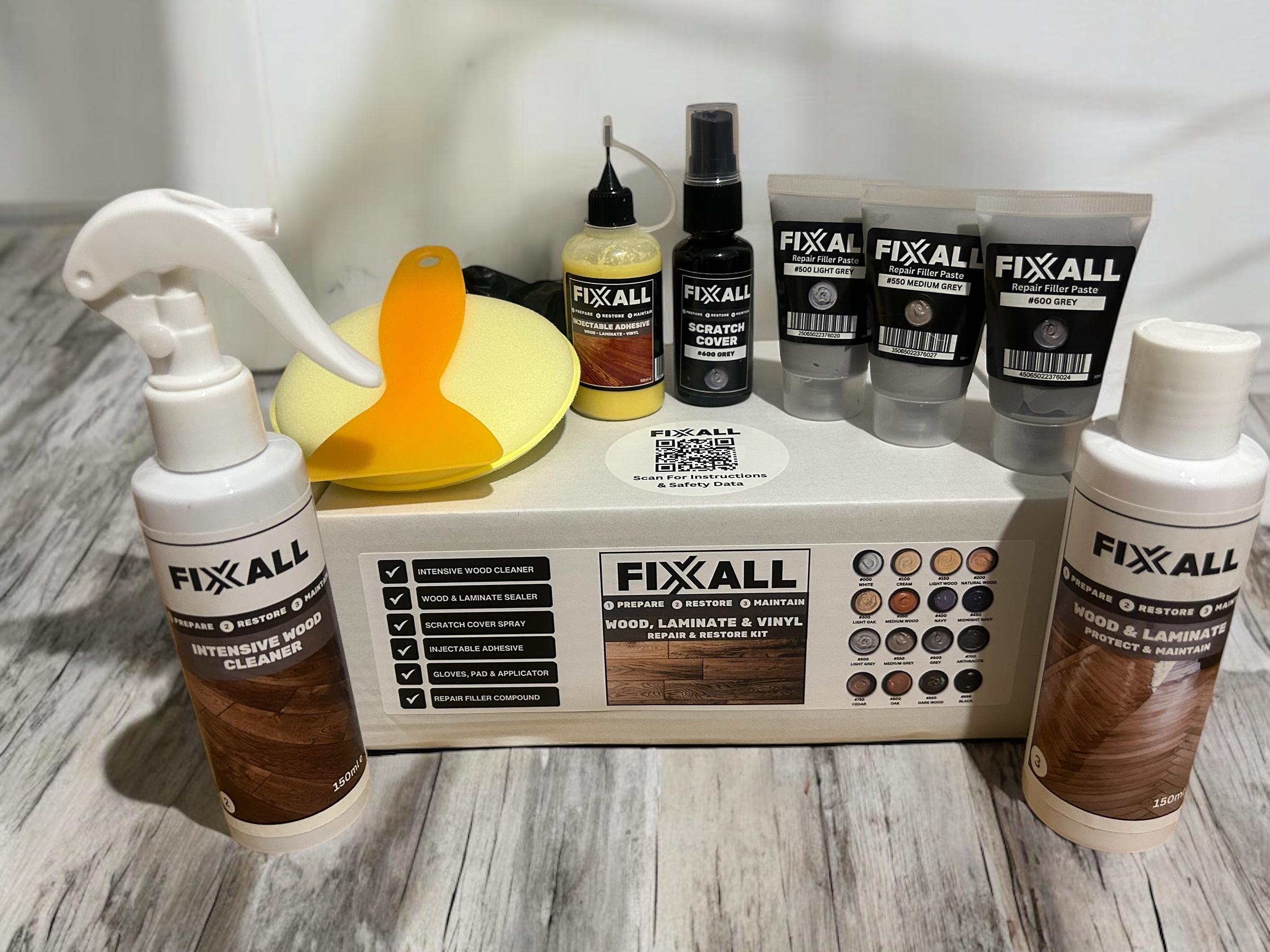 Fixxall Wood, Laminate & Vinyl Repair & Restoration Kit - Image 11
