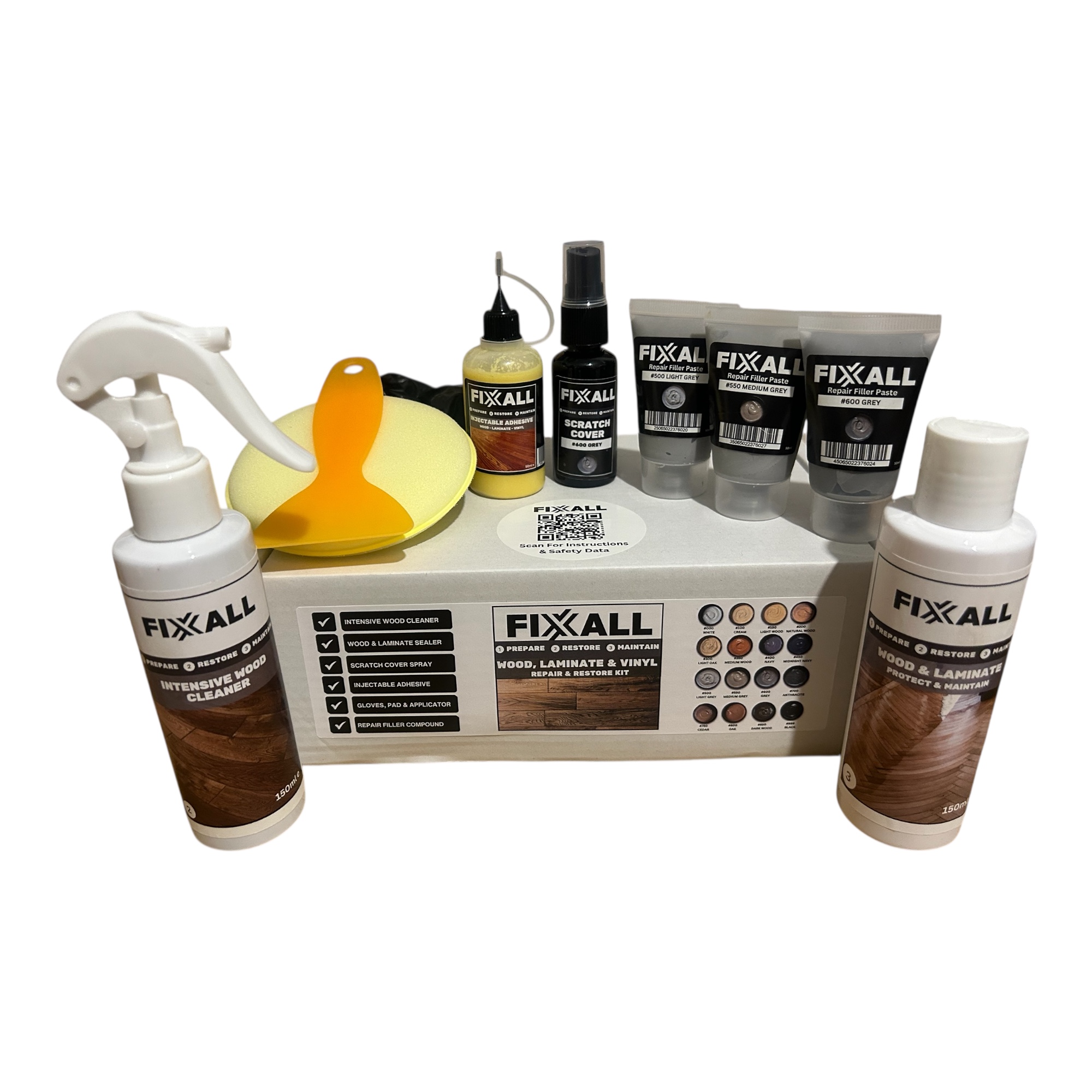 Fixxall Wood, Laminate & Vinyl Repair & Restoration Kit - Image 5