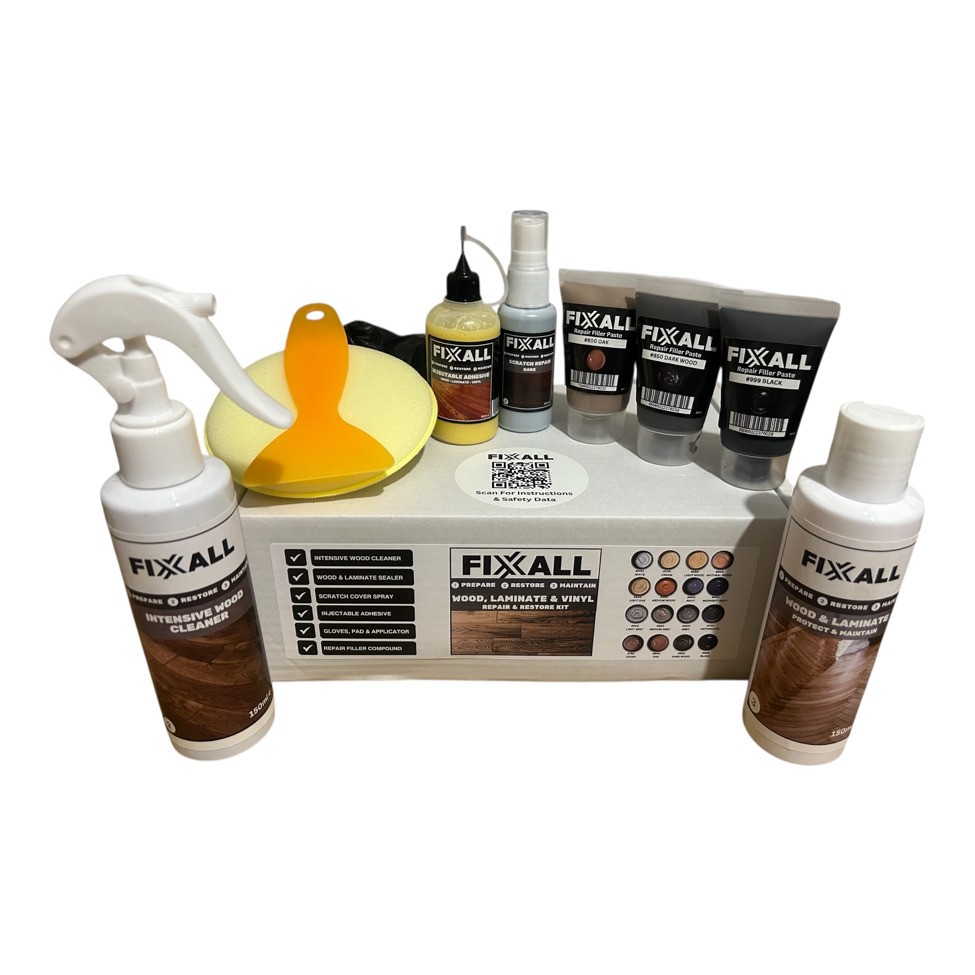 Fixxall Wood, Laminate & Vinyl Repair & Restoration Kit - Image 6