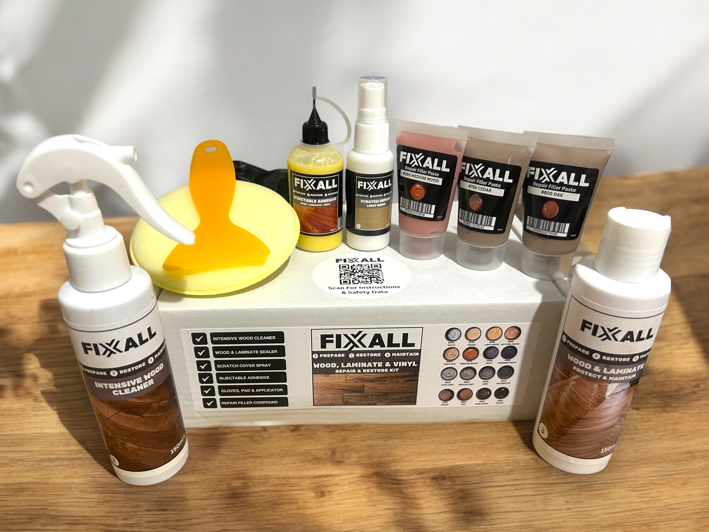 Fixxall Wood, Laminate & Vinyl Repair & Restoration Kit - Image 8