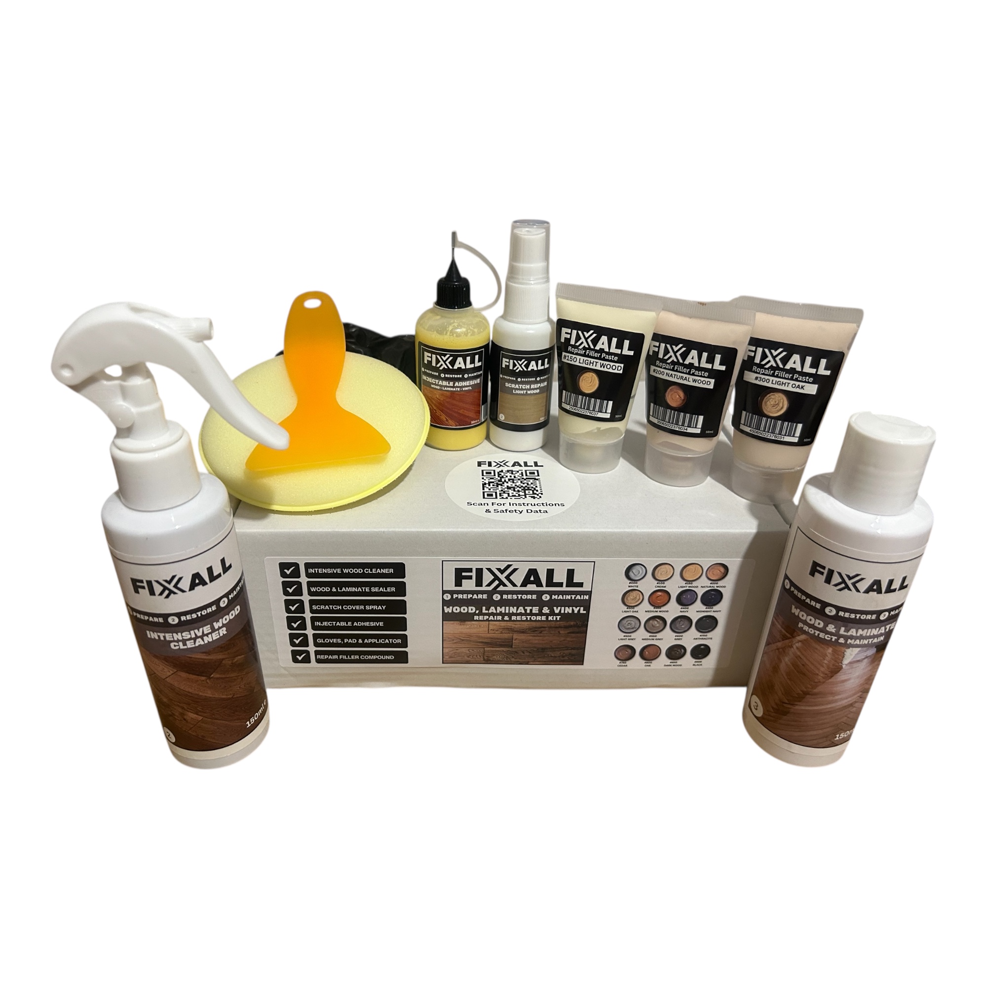 Fixxall Wood, Laminate & Vinyl Repair & Restoration Kit - Image 9