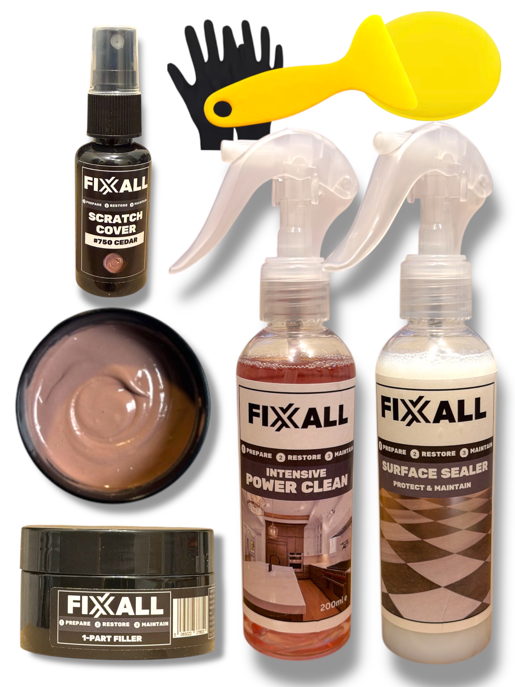 Fixxall Multi Surface Repair, Restore And Maintenance Kit - Image 5